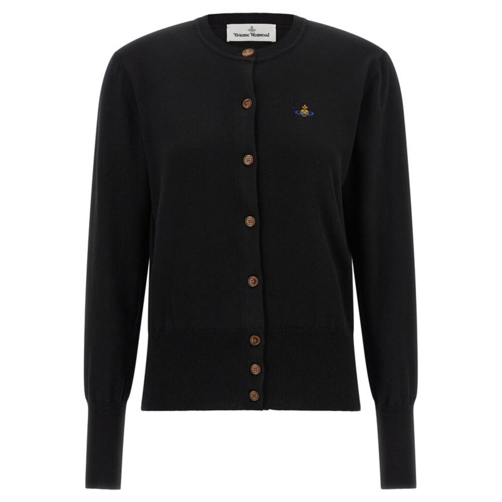 Vivienne Westwood Black Cotton Women's Cardigan